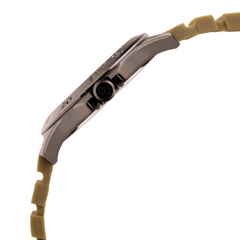 Tommy Hilfiger Quartz Analog Black Dial Leather Strap Watch for Men - image number 3