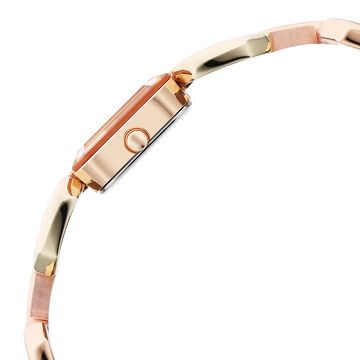 Titan Raga Delight Quartz Analog Rose Gold Dial Rose Gold Stainless Steel Strap Watch For Women
