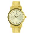 Titan Quartz Analog Silver Dial Golden Stainless Steel Strap Watch For Men