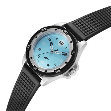 SF Sporty Blue Dial Polyurethane Strap Watch for Men