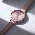 Sonata Poze Quartz Analog Purple Dial Mesh Strap Watch for Women