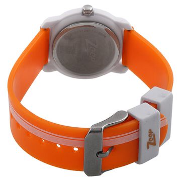 Zoop By Titan Quartz Analog Orange Dial Plastic Strap Watch for Kids