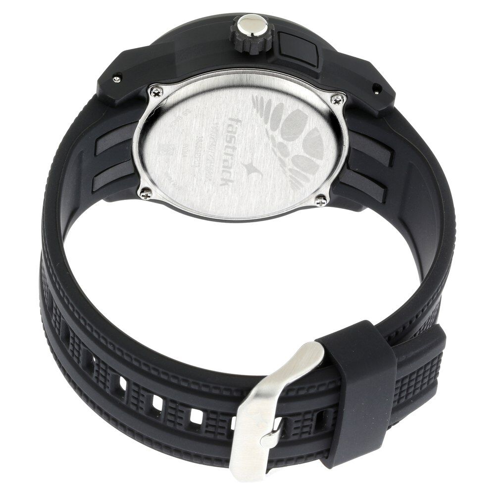 Fastrack watch deals rubber belt