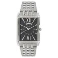 Xylys Swiss Analog with Date Black Leather Strap and Black Dial Watch For Men