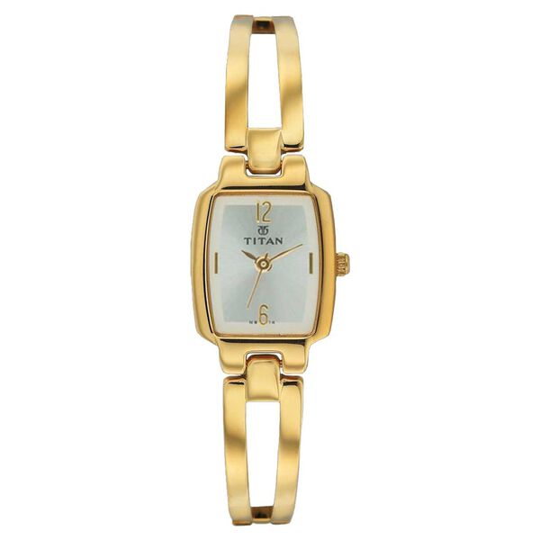 Titan Quartz Analog Silver Dial Watch for Women - image number 0