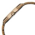 Vyb Nimbus By Fastrack Quartz Analog Grey Dial Brown Metal Strap Watch For Guys - image number 4