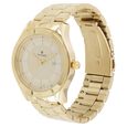 Titan Quartz Analog with Date Champagne Round Dial Golden Stainless Steel Strap Watch For Men - image number 1