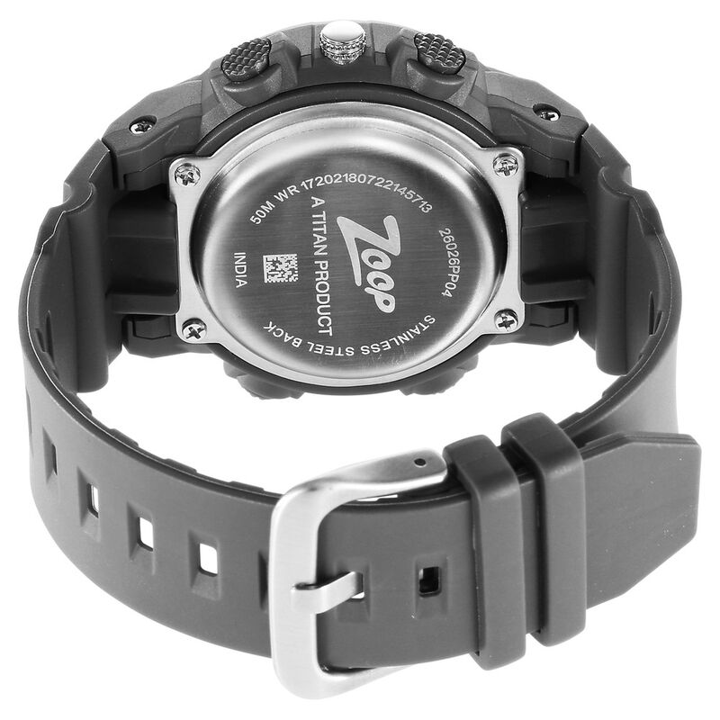 Zoop By Titan Quartz Analog Digital Grey Dial Plastic Strap Watch for Kids - image number 4