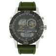 Fastrack Quartz Analog Digital Grey Dial Silicone Strap Watch for Guys - image number 0