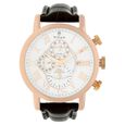 Titan Quartz Chronograph White Dial Leather Strap Watch for Men - image number 0