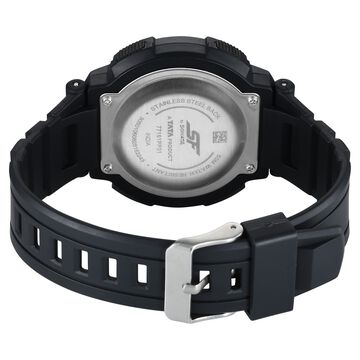 SF Digitals Digital Dial Black Strap Watch For Men