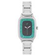 Fastrack Quartz Analog Bicolour Dial Metal Strap Watch for Girls