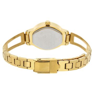 Sonata Pankh White Dial Women Watch With Stainless Steel Strap