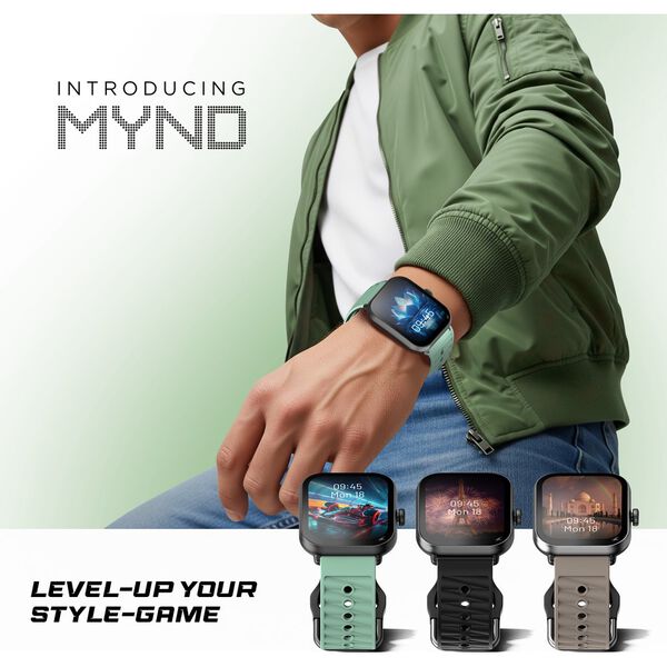 Fastrack MYND - 4.9 cm AMOLED Display, Offline Voice Commands, AI Watchface, AI Chat, BT Calling IP68 Smartwatch - image number 7