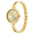 Titan Quartz Analog Golden Dial Metal Strap Watch for Women - image number 2