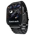 Fastrack Radiant FX2 Luxury Metal Smartwatch with largest 5.1 AMOLED Display with Functional Crown With Black Strap - image number 0