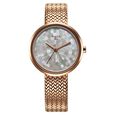 Titan Raga Memoirs Quartz Analog Mother Of Pearl Round Dial Rose Gold Metal Strap Watch For Women - image number 1