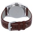 Titan Quartz Multifunction Silver Dial Leather Strap Watch for Men - image number 3