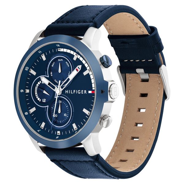 Tommy Hilfiger Blue Dial Quartz Analog with Date Watch for Men - image number 1