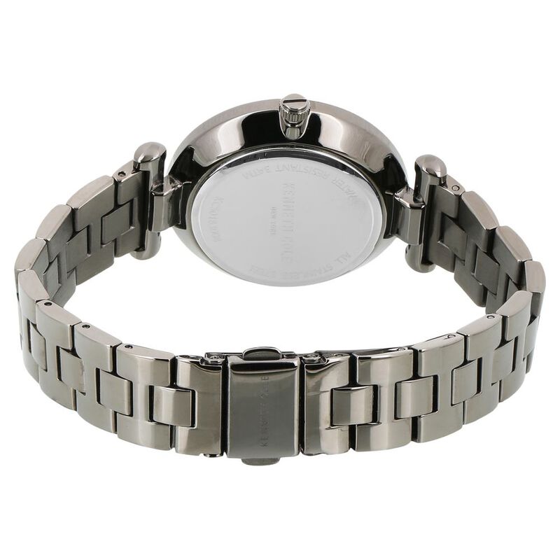 Kenneth Cole Quartz Multifunction Silver Dial Stainless Steel Strap Watch for Women - image number 3