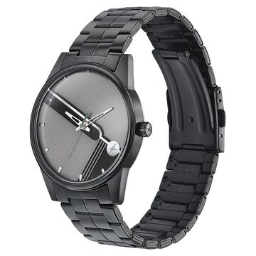 Fastrack Stunners Quartz Analog Grey Dial Stainless Steel Strap Watch for Guys