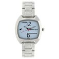 Fastrack Bare Basics Quartz Analog Blue Dial Stainless Steel Strap Watch for Girls - image number 0