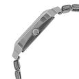 Titan Quartz Analog with Day and Date Silver Dial Silver Stainless Steel Strap Rectangular Shaped Watch For Men - image number 2