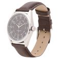 Titan Men's Timeless Charm: Men's Analog Watch with Black Dial and Brown Leather Strap - image number 2