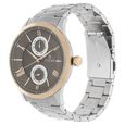 Titan Quartz Multifunction Brown Dial Stainless Steel Strap Watch for Men - image number 2