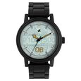 Fastrack Road Trip Quartz Analog Black Dial Stainless Steel Strap Watch for Guys