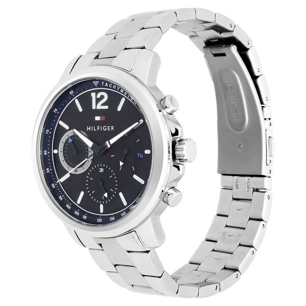 Tommy Hilfiger Quartz Multifunction Blue Dial Stainless Steel Strap Watch for Men - image number 2
