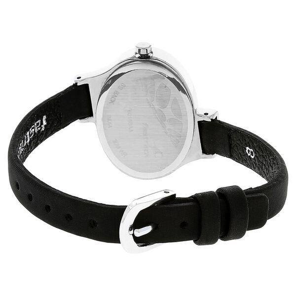 Fastrack Quartz Analog Black Dial Leather Strap Watch for Girls - image number 3