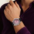 Titan Men's Urban Edge Lustrous Maroon Dial Leather Watch - image number 5