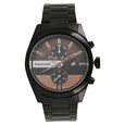 Fastrack All Nighters Quartz Multifunction Brown Dial Metal Strap Watch for Guys - image number 0