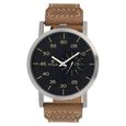Titan Quartz Analog Black Dial Leather Strap Watch for Men - image number 0