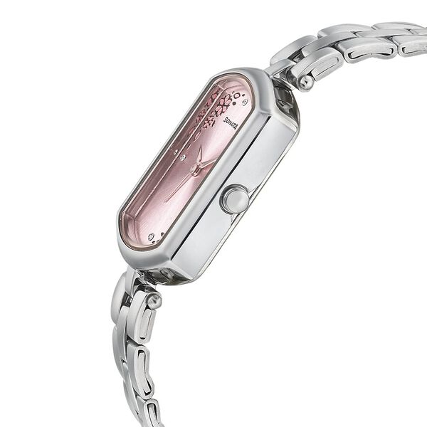 Sonata Wedding Rose Gold Dial Women Watch With Stainless Steel Strap - image number 2