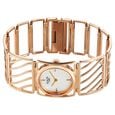 Titan Raga Ethereal Quartz Analog White Mother Of Pearl Dial Rose Gold Stainless Steel Strap Watch For Women - image number 3