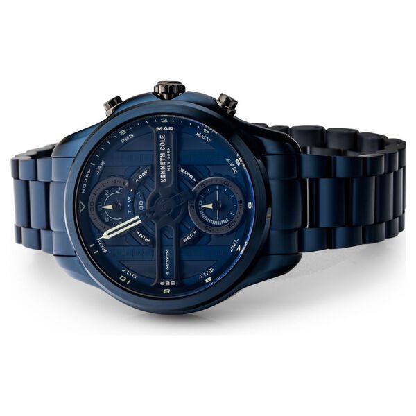 Kenneth Cole Quartz Chronograph Black Dial Stainless Steel Strap Watch for Men - image number 2