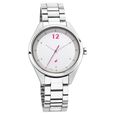 Fastrack Quartz Analog Rose Gold Dial Stainless Steel Strap Watch for Girls