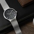 Titan Workwear Black Dial Quartz Multifunction Metal Strap watch for Women - image number 5