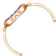 Anne Klein Quartz Analog Purple Dial Rose Gold Plastic Strap Watch For Women - image number 1