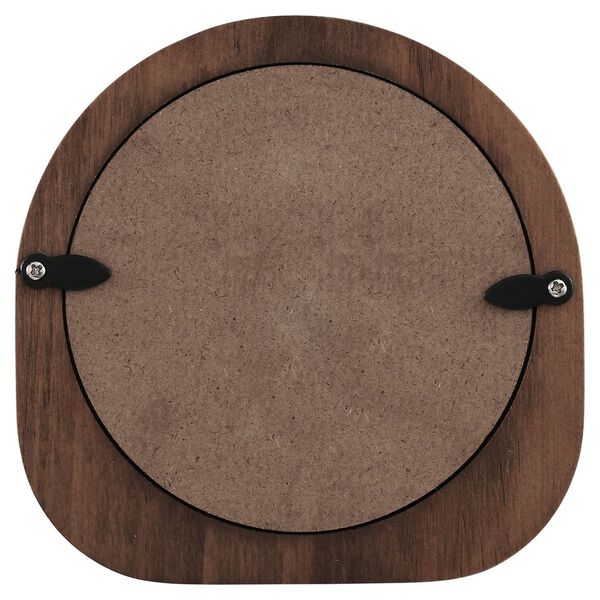 Titan Wooden Table Clock Dark Brown Dial with Silent Sweep Technology - image number 4