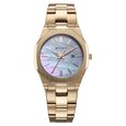 Titan Workday Wonders Quartz Analog with Date Mother Of Pearl Dial Stainless Steel Strap Watch For Women - image number 0