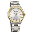Titan Regalia Dodecagon Quartz Analog with Date Silver Dial Two Toned Stainless Steel Strap Watch For Men - image number 2