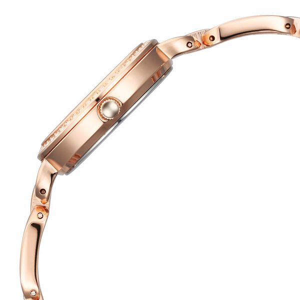 Titan Raga Showstopper Quartz Analog Rose Gold Dial Metal Strap Watch For Women - image number 3