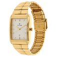 Titan Quartz Analog with Date Champagne Dial Metal Strap Watch for Men - image number 1