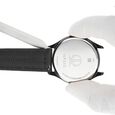 20 mm Black Genuine Leather Straps for Men - image number 6