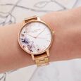 Olivia Burton Quartz Analog Multicoloured Dial Stainless Steel Strap Watch for Women - image number 3