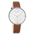 Titan Women's Svelte White: Multi-Function Watch Leather Strap - image number 0