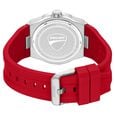 Ducati Quartz Analog Black Dial Red Silicone Strap Watch For Men - image number 2